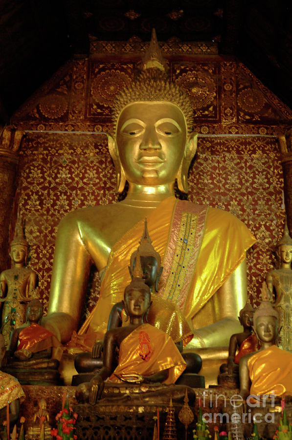 Golden Buddha 2 Photograph by Bob Christopher
