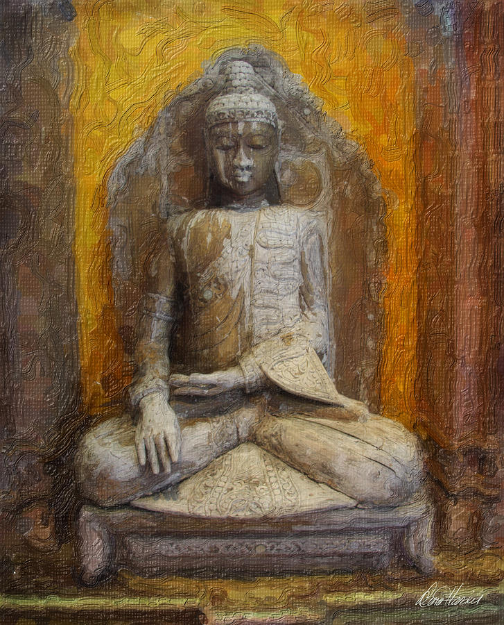 Golden Buddha Photograph by Diana Haronis