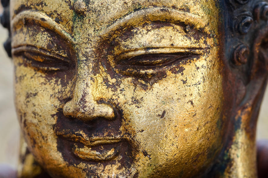 Golden Buddha Photograph by Margaret Pitcher