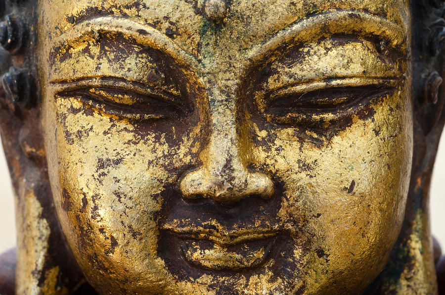 Golden Buddha No.2 Photograph by Margaret Pitcher
