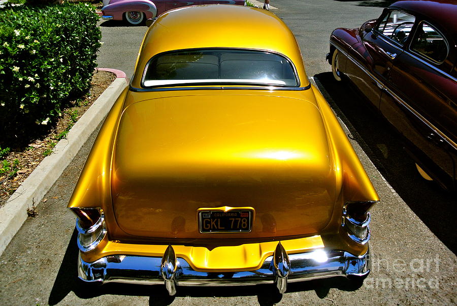 Golden Chevy Photograph