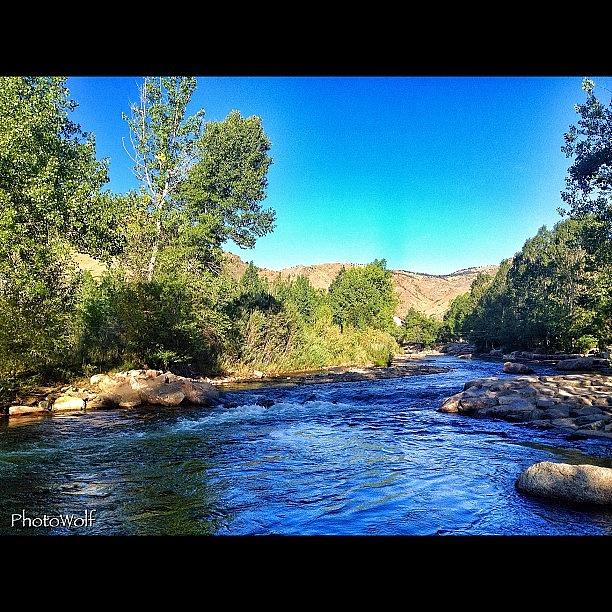 Beer Photograph - Golden Colorado, Clear Creek (where by Wolf Stumpf