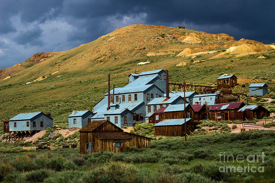 Bodie Ghost Town Photograph - Golden Dreams by Adam Jewell
