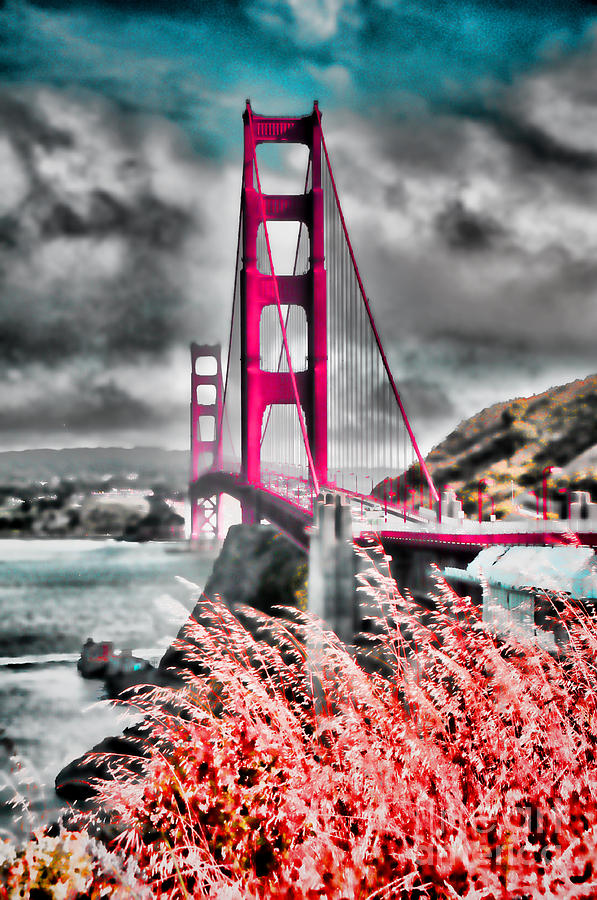 Golden Gate Bridge - 5 Photograph by Mark Madere