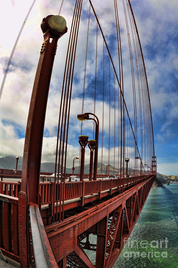 Golden Gate Bridge Photograph - Golden Gate Bridge - 7 by Mark Madere