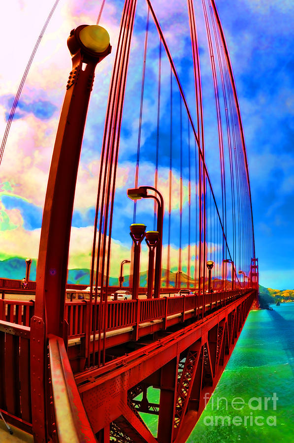 Golden Gate Bridge - 8 Photograph by Mark Madere