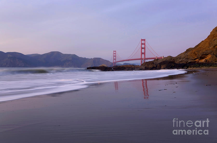 Golden Gate Bridge at Sunset Photograph by Matt Tilghman