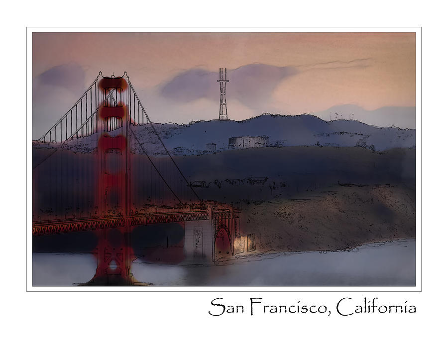 Architecture Photograph - Golden Gate Bridge by Brandon Bourdages