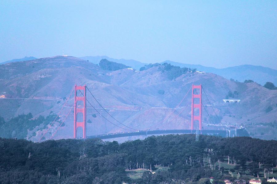 Golden Gate Bridge From Twin Peaks Photograph by Gerry Fortuna