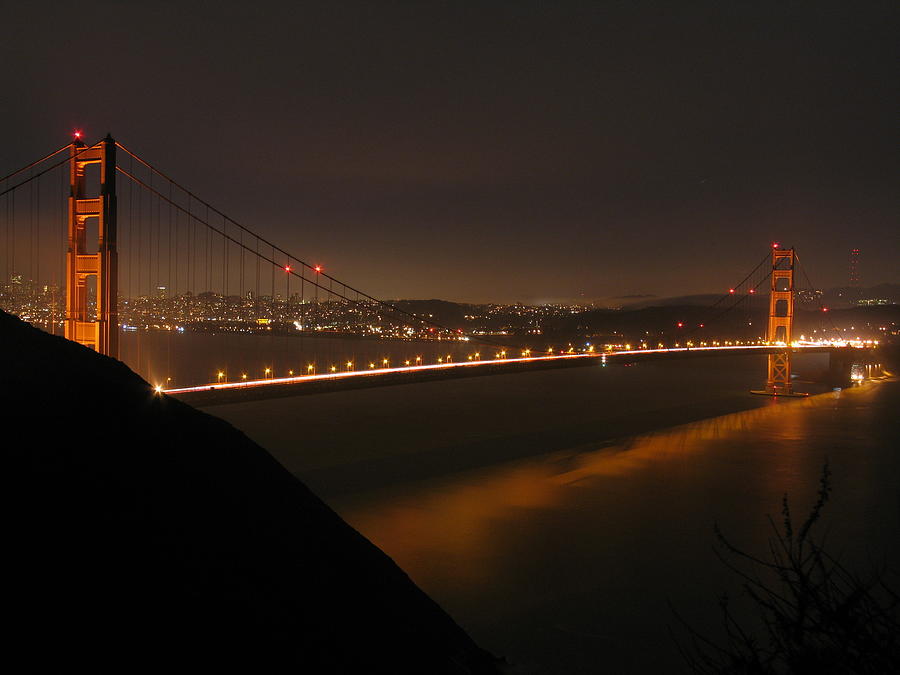 Golden Gate Bridge Overlook Photograph by Mark Norman