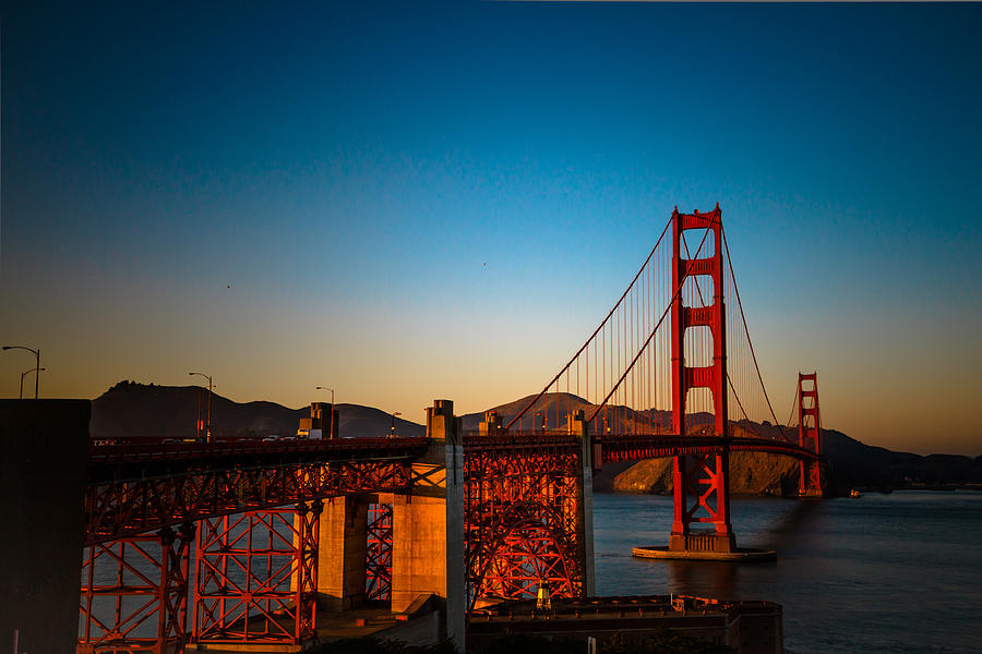 Golden Gate Bridge Photograph by Ray Shiu