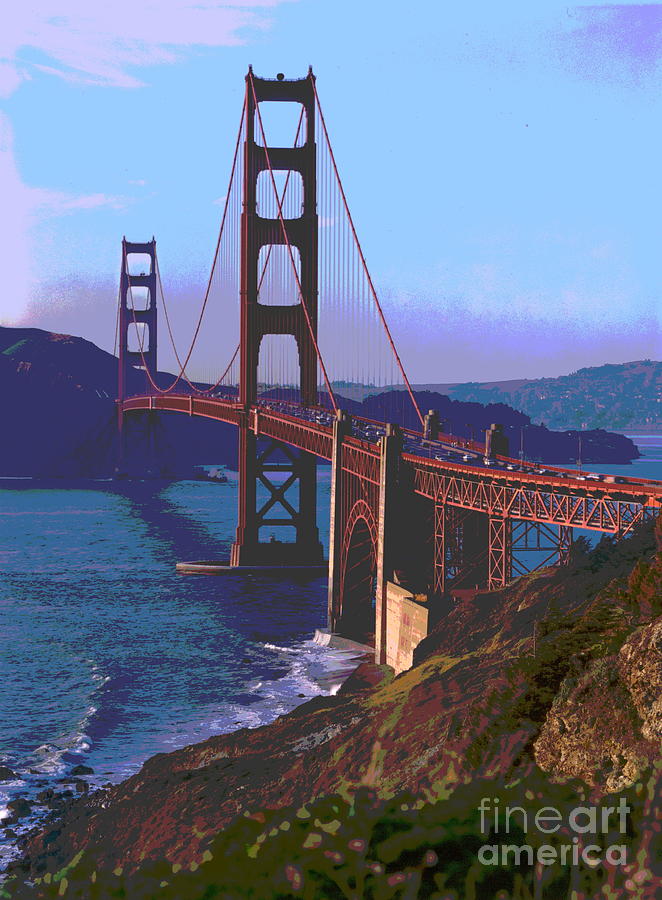 Golden Gate Bridge San Francisco Photograph by Padre Art