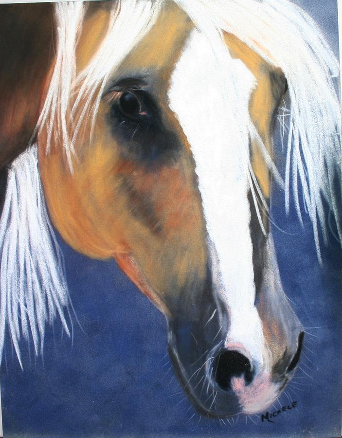 Golden Girl2 Pastel by Michele Turney