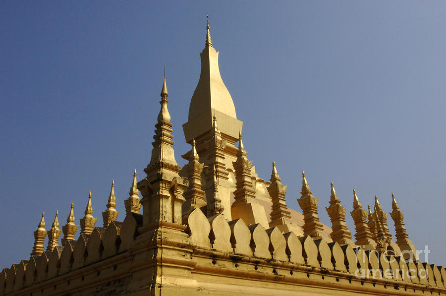 Golden Palace Laos 2 Photograph by Bob Christopher