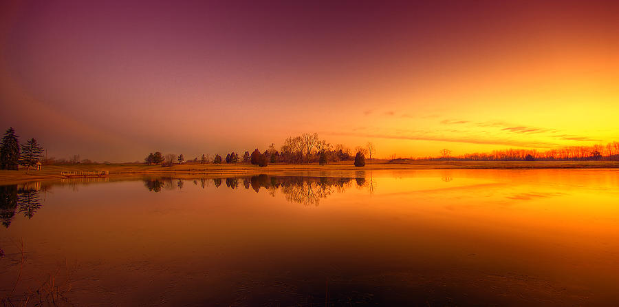 Golden Sunrise Photograph by George Saad