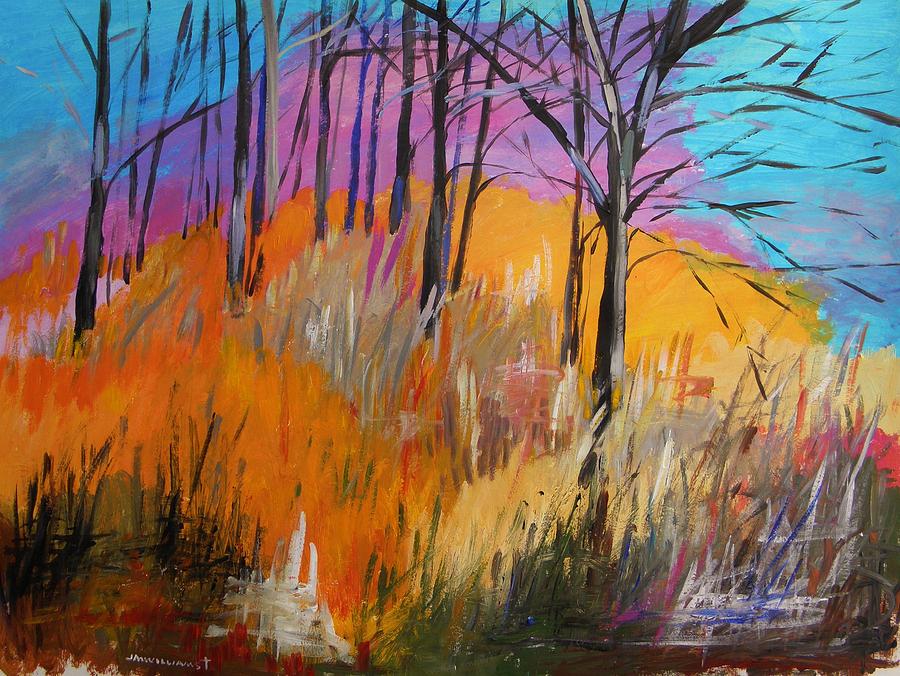 Golden Thicket Painting by John Williams
