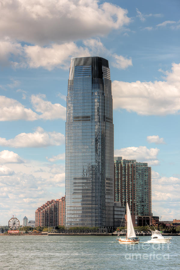 Jersey City Photograph - Goldman Sachs Tower III by Clarence Holmes