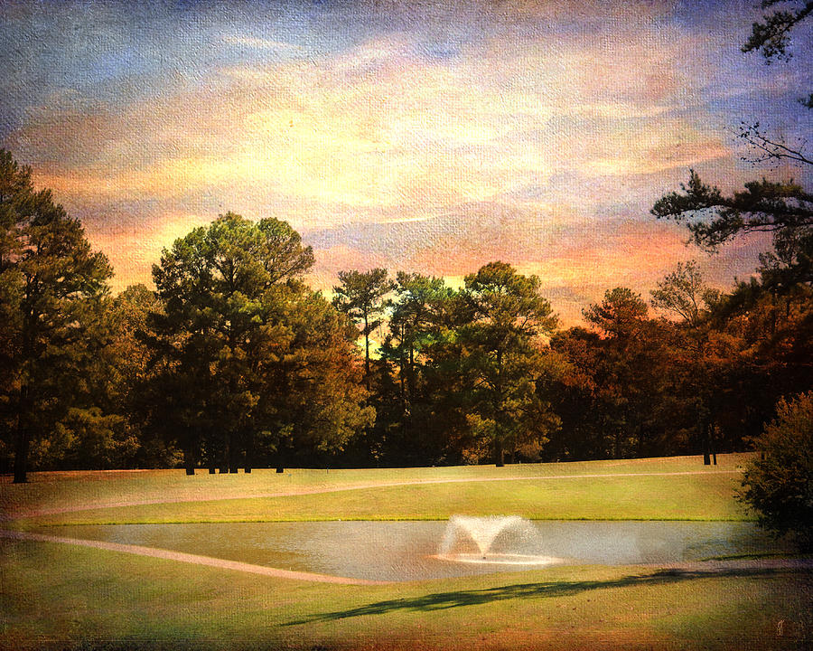 Golf Photograph - Golf Course Pond by Jai Johnson
