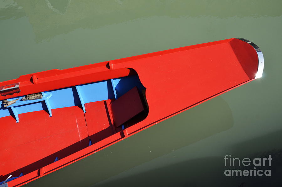 Gondola prow on water Photograph by Sami Sarkis Photography Gondola prow on water Photograph by Sami Sarkis Photography