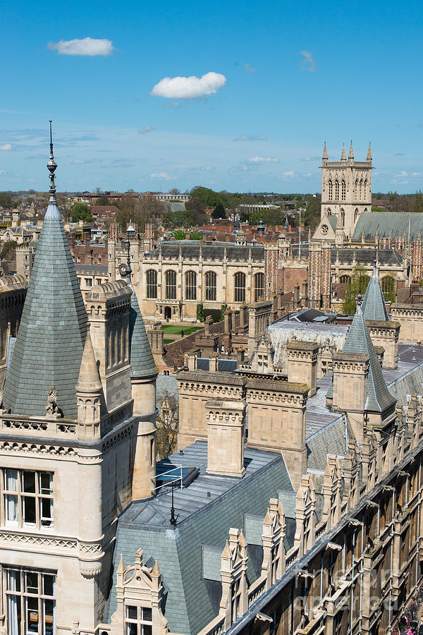 Cambridge Photograph - Gonville and Caius  by Andrew  Michael