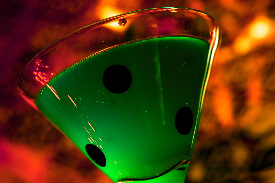 Good luck drink Photograph by Toni Hopper