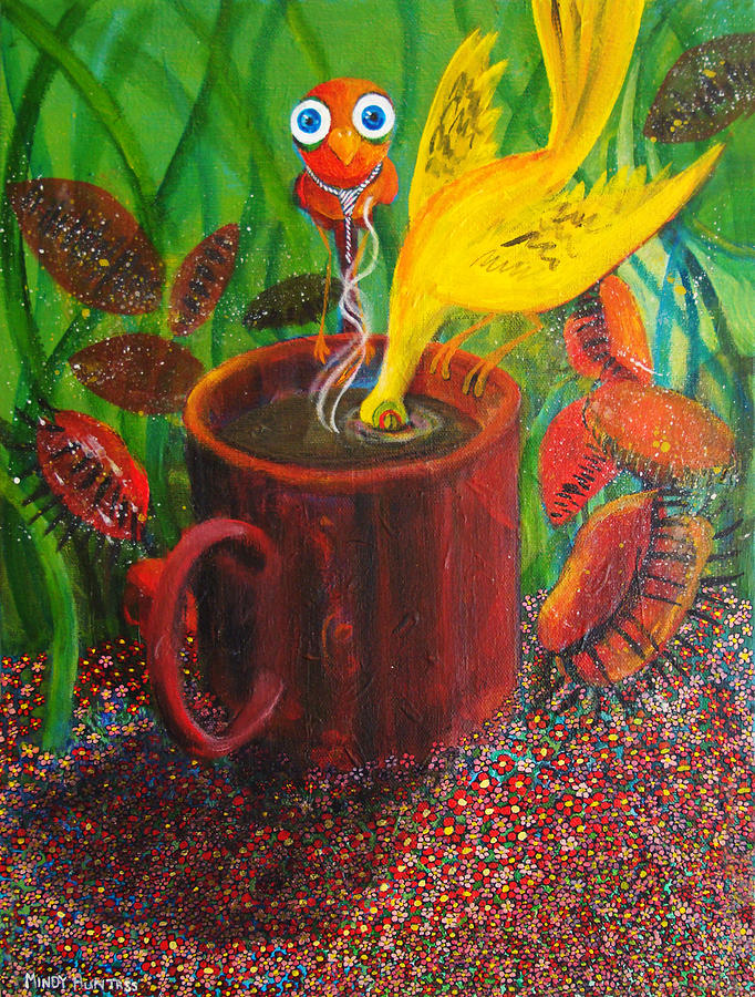 Good Morning Joe Painting by Mindy Huntress