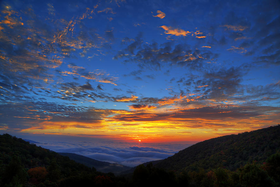Mountain Photograph - Good Morning Virginia by Metro DC Photography