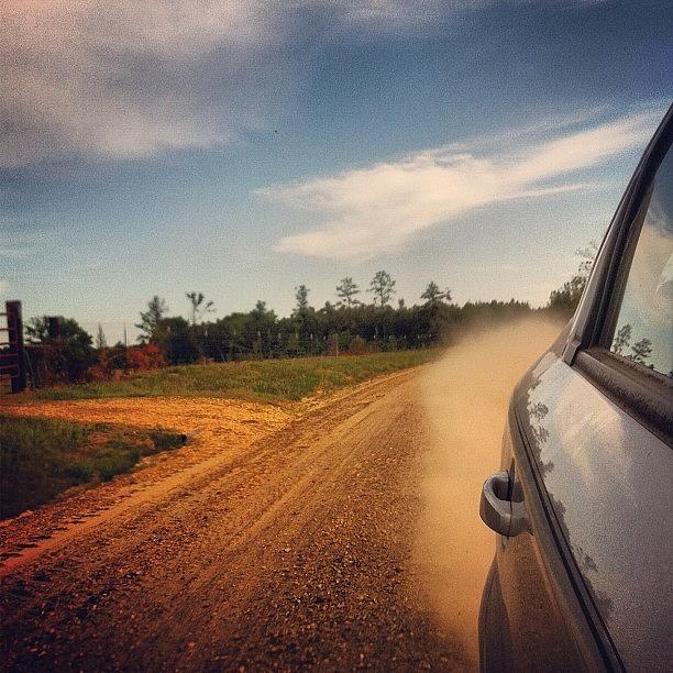 Amateur Photograph - Good Ole Dirt Roads! #dirtroads #road by Dallas Pollard