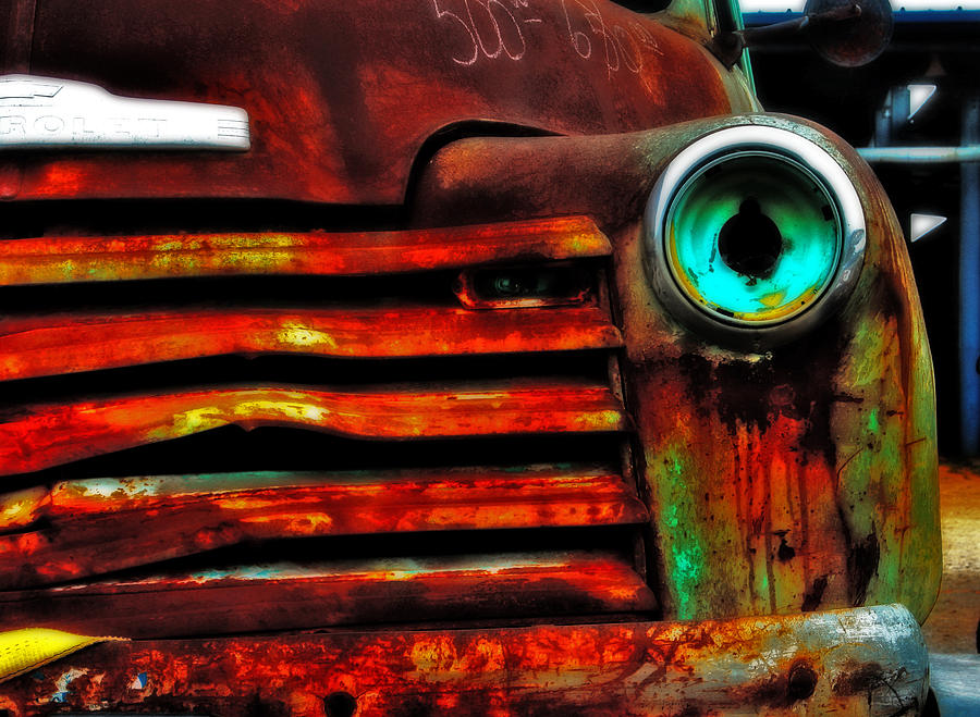 Rusty Truck Photograph by Toni Hopper - Fine Art America