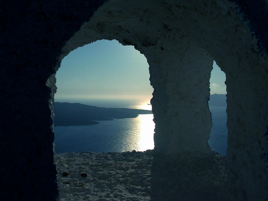 Summer Photograph - Good view Santorini Island by Colette V Hera Guggenheim