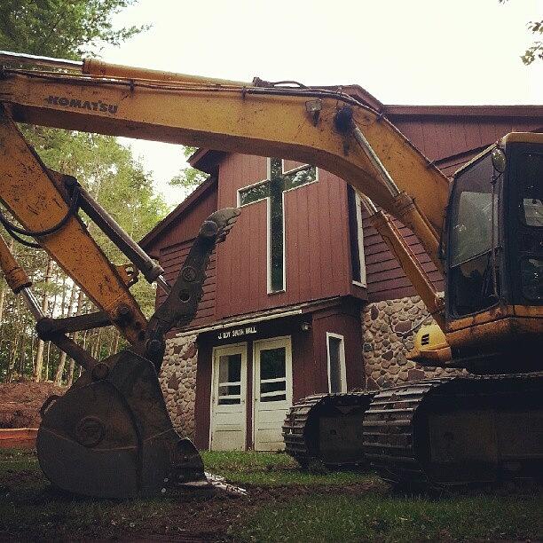 Goodbye Old Chapel...hello New Photograph by DT Haase
