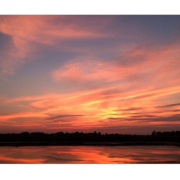 Sunset Photograph - Goodnight Ig! May Your Dreams Be by Lisa Worrell