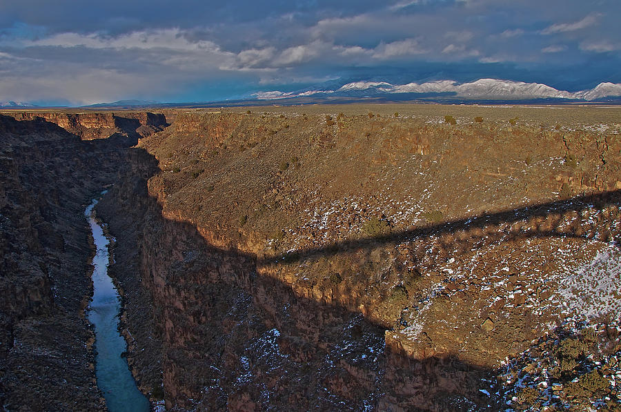 Bridge Photograph - Gorge Bridge Shadow by Britt Runyon