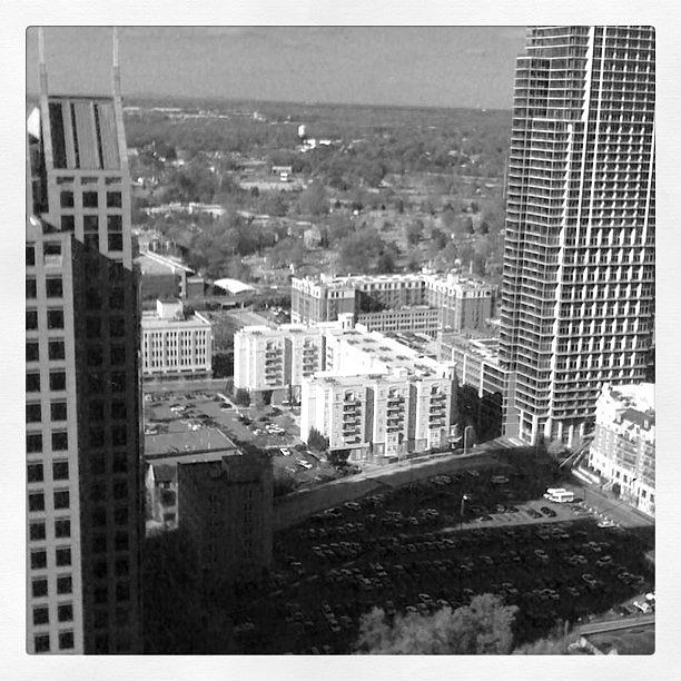 Charlotte Photograph - Gorgeous View From The Charlotte City by April Smith