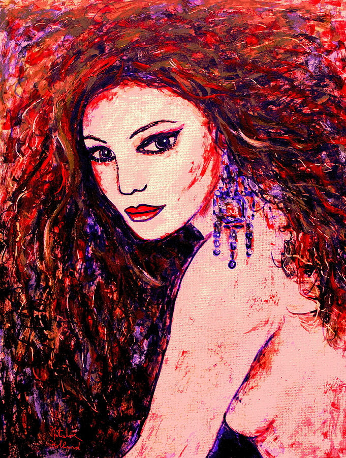 Gorgeous Woman Mixed Media by Natalie Holland