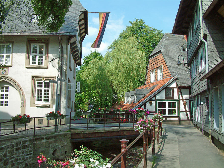 Goslar Intersection Goslar Germany Photograph by Joseph Hendrix