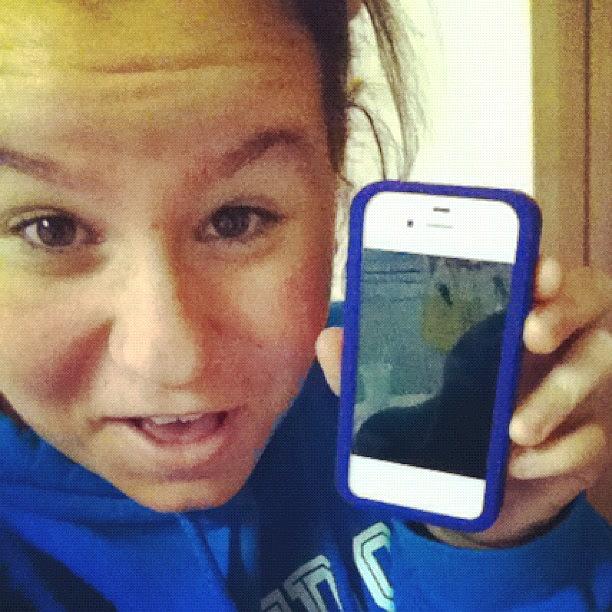 Holla Photograph - Got Ma Iphone Today. Now Waiting For by Bryanna Farmer