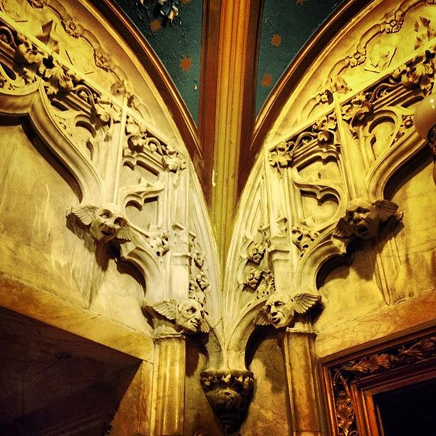 Architecture Photograph - Gothic Gargoyles by Natasha Marco