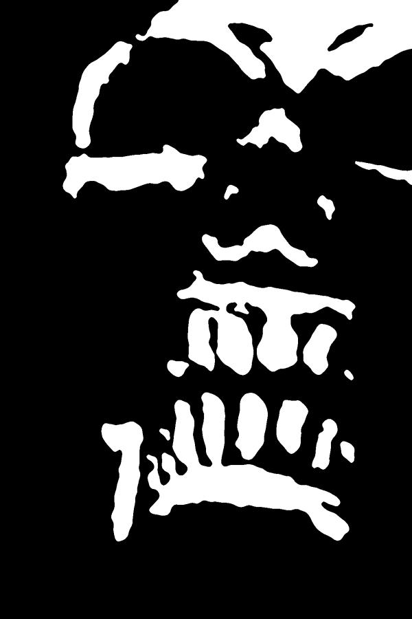 Goth Morbid Skull Digital Art by Roseanne Jones