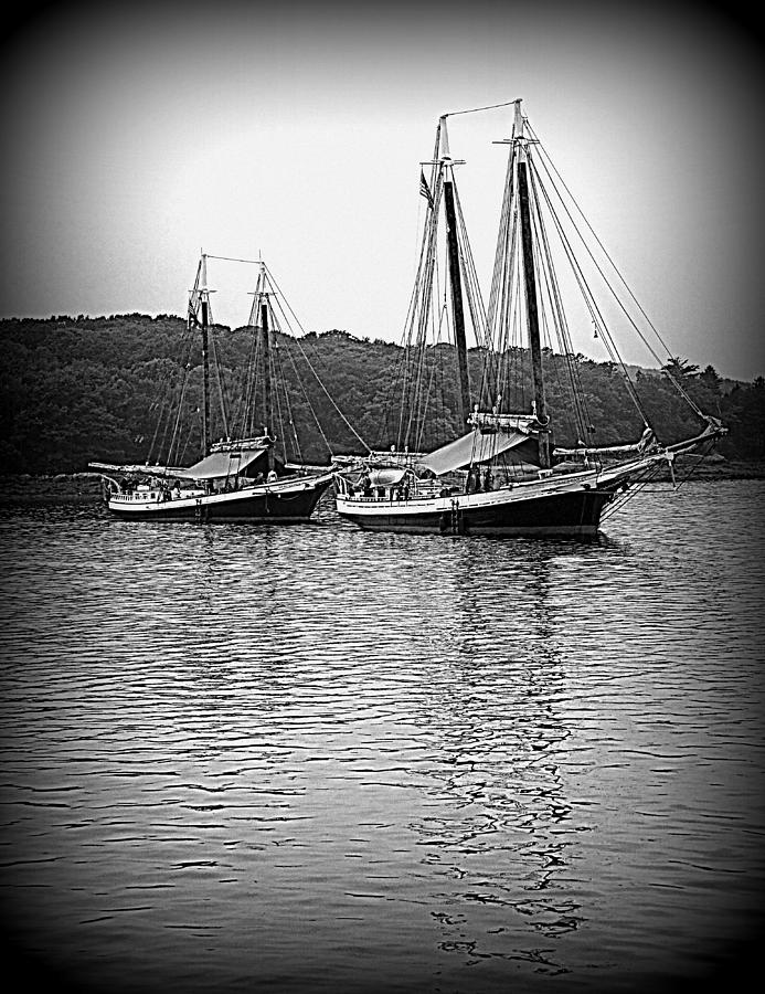 Grace Bailey and Mercantile at Anchor Photograph by Doug Mills