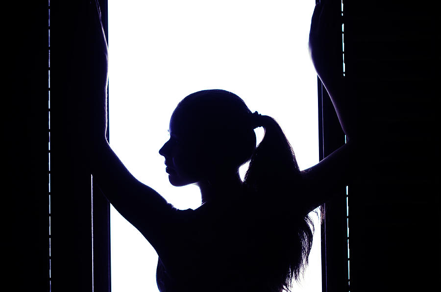Graceful Silhouette Photograph by Jenny Rainbow