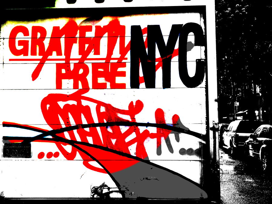 Graffiti Free NYC  Photograph by Funkpix Photo Hunter