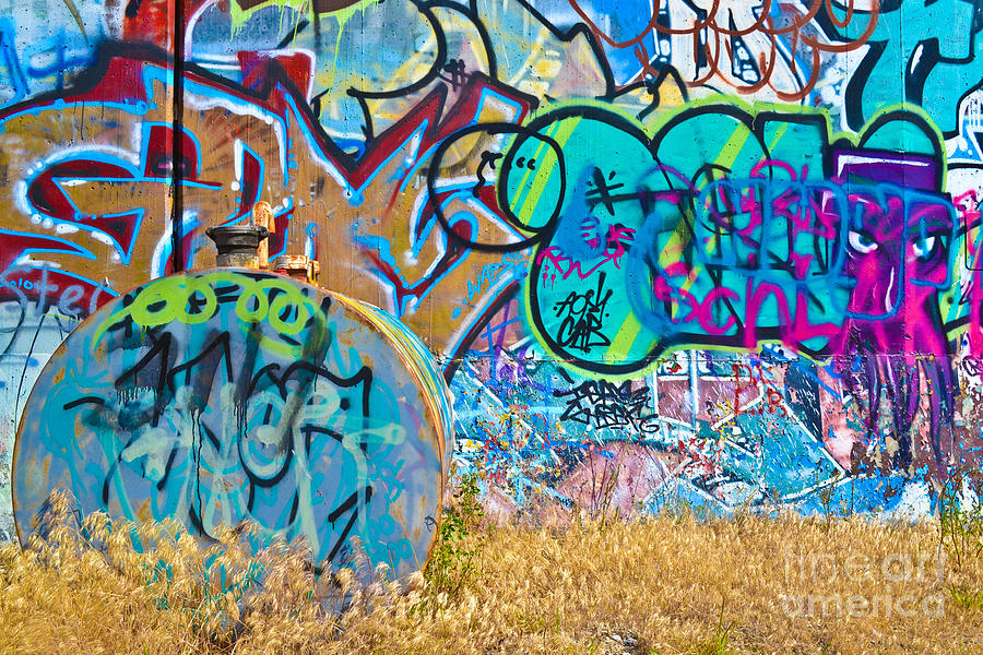 Graffiti Wall Photograph By Emilie Sullivan