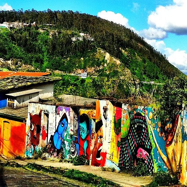 Quito Photograph - #grafitti #art #street #photooftheday by Martin Endara