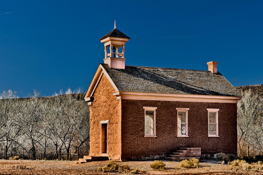 Grafton Schoolhouse Photograph by Christopher Holmes