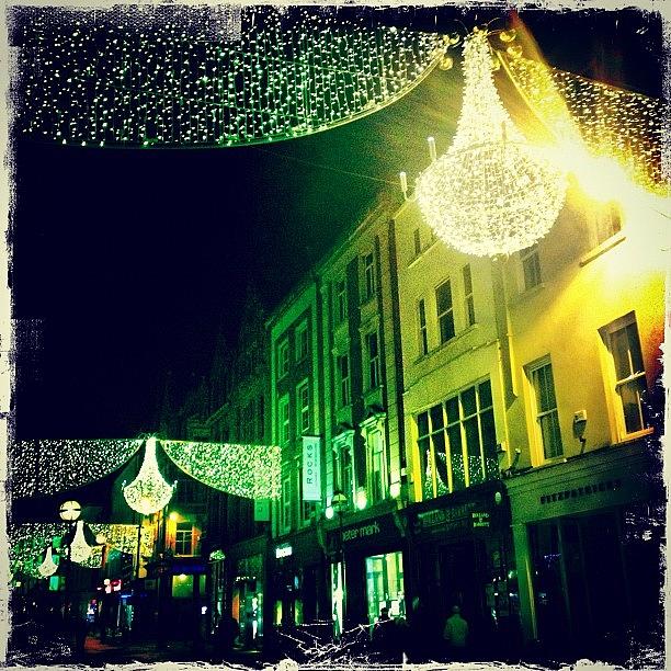 Grafton Street A Glowing. #dublín Photograph by David Lynch