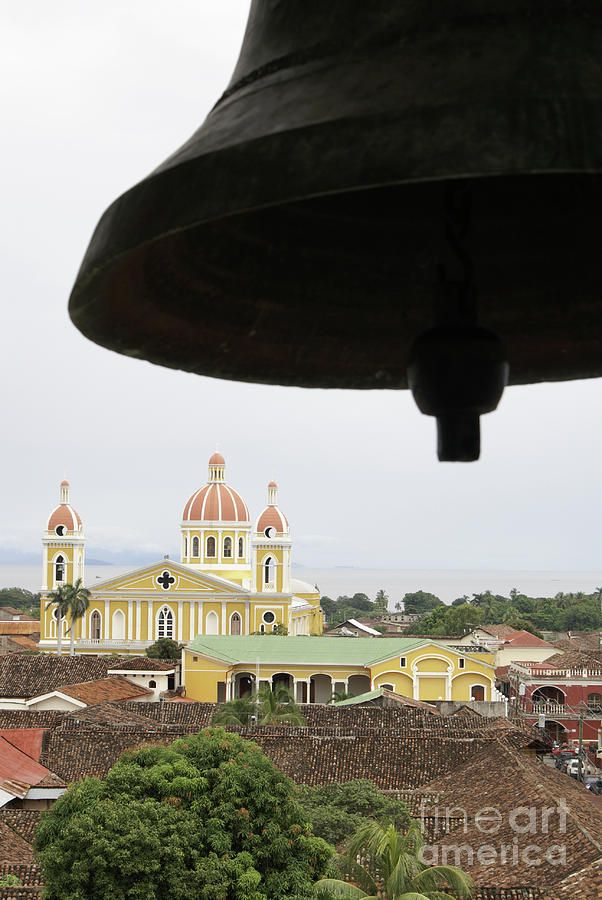 GRANADA CHURCH BELL Nicaragua Photograph by John  Mitchell