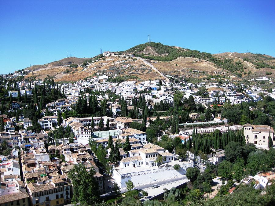 Granada Spain Panoramic View Photograph by John Shiron