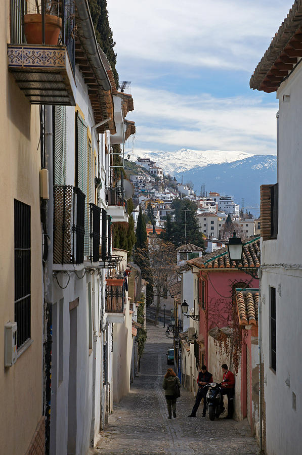 Granada street Photograph by Rod Jones