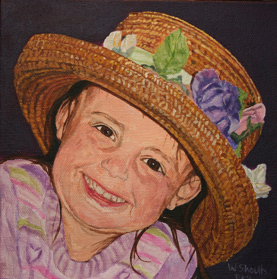 Grand Amanda Painting by Wendy Shoults